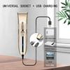 Professional Hair Clippers for Men, Professional Electric Hair Clipper Rechargeable Hair Trimmer Hair Cutting Machine Adjustable 0.8-2mm Titanium Alloy Cutter Head view 4