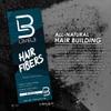L3 Hair Fibers - Cover Bald Spot or Thinning Hair - Natural Looking Finish - Instant Grey Coverage and Thicker Hair (Black) view 2