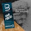 L3 Hair Fibers - Cover Bald Spot or Thinning Hair - Natural Looking Finish - Instant Grey Coverage and Thicker Hair (Brown) view 2