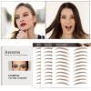 Aresvns Eyebrow Tattoo Brown 66 Pairs! 4D Brown Eyebrow tattoo Transfers,Waterproof Imitation fake eyebrows (Only for People without Eyebrows) Christmas Gift view 2