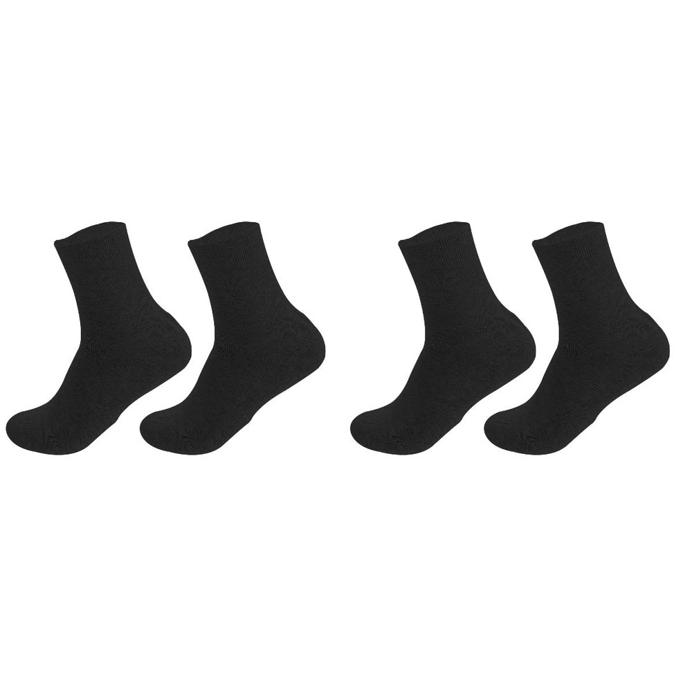 Beaupretty 4pcs Men Moisturizing Socks for Dry Cracked Feet Care Reusable Hydrating Socks for Softening Rough Skin Full Toe Design for Daily Use