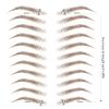 Aresvns 4D Eyebrow Tattoo Brown 66 Pairs! Waterproof Imitation fake eyebrows (Only for People without Eyebrows) Christmas Gift view 4