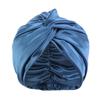 Lenaqueen Silk Night Cap for Women 100% Silk Sleep Cap for Women Hair Silk Night Cap Bonnet with Elastic Band (Peacock Blue) view 1