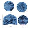 Lenaqueen Silk Night Cap for Women 100% Silk Sleep Cap for Women Hair Silk Night Cap Bonnet with Elastic Band (Pink) view 3