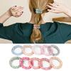 10 Piece Spiral Hair Ties For Thick Hair, Coil Elastics Hair Ties, Multicolor Medium Spiral, No Crease Hair Coils, Telephone Cord Plastic For Women And Girls (Wave Point Matte) view 3