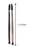 10 pcs LONG HANDLE DUAL END LASH WASH CLEANSER BRUSHES (LASH SPOOLIE + SOFT BRISTLE BRUSH IN ONE!) (BLACK) view 2