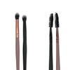 10 pcs LONG HANDLE DUAL END LASH WASH CLEANSER BRUSHES (LASH SPOOLIE + SOFT BRISTLE BRUSH IN ONE!) (BLACK) view 3