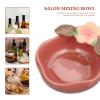 Healifty Ceramic Facial Mixing Bowl for Essential Oils Masks Lightweight Reusable Unique Design for Aromatherapy Spa Use Smooth Surface Comfortable Handling view 4