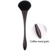1PCS Goblet Wood Grain Small Waist Makeup Brush Loose Powder Brush Blush Multi-Function Bamboo Pattern Soft Elastic Beauty Tool Single Nail Powder Brush Wood Grain Brush (Coffee wood grain) view 2