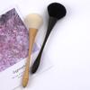 1PCS Goblet Wood Grain Small Waist Makeup Brush Loose Powder Brush Blush Multi-Function Bamboo Pattern Soft Elastic Beauty Tool Single Nail Powder Brush Wood Grain Brush (Coffee wood grain) view 4