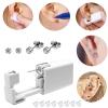SLVIEKAE 4 Pack Ear Piercing Gun Kit, Disposable Ear Piercings Kits With Silver Earring Studs (4mm) view 4