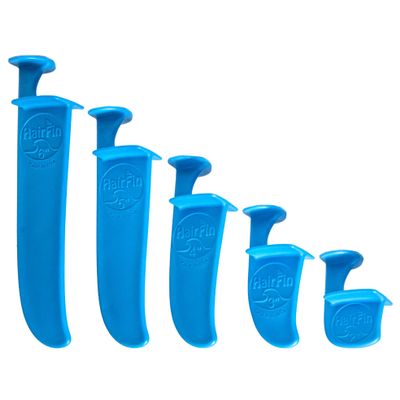 Original HairFin Hair Cutting Tools - As Seen On Shark Tank - Set of 5 Includes 2, 3, 4", 5" and 6 Haircut Guides for DIY and Self Home Haircuts - Made in USA