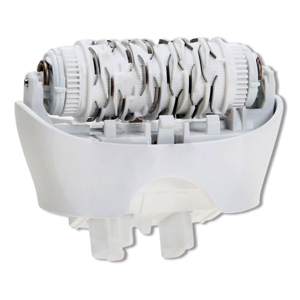 Anakel Home Replacement Epilator Head 81533164 Compatible with Braun Silk-pil 7, Silk-pil 9 and Xpressive | Extra Wide Epilation Head, White