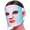 LED Face Mask Light Therapy  2-in-1 Red Light Mask & Blue Light Mask for Acne & Anti-Aging Skincare  Dermatologist-Approved Silicone Blue & Red Light Therapy Mask for Face Treatment by LUSTRE view 1