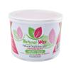 Natural Wax Depilatory Hard Wax - Professional Use 100% Organic Moisturizer - Hair Removal - Ideal for Small Areas and Sensitive Skin (14 oz) view 2
