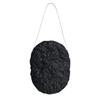 Wildpier Beauty Bamboo Charcoal Konjac Sponge, Natural Luxury Facial Exfoliator, Face Scrubber, Makeup Remover, Plant Based Gentle Cleansing for Sensitive Skin, Removes Dead Skin Cells, Black view 1