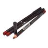 3 Pcs x Italia Deluxe [ 1062 Aubrun ] Ultra Fine Lip liner Pencil Lipliner Set + Free Zipper Bag view 1