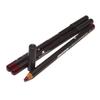 3 Pcs x Italia Deluxe [ 1057 Black Currant ] Ultra Fine Lip liner Pencil Lipliner Set + Free Zipper Bag Full Size view 1