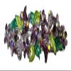 JCGY Crystal Flower Barrette for Women Girls Metal Hair Clip U86800-1purple view 1