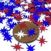 Red, White and Blue Shape Glitter, 4th of July, Glitter for Nails, Glitter for Tumblers, Glitter Shapes for tumblers, Glitter Shape Confetti (4oz) view 1