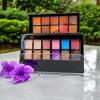 Acrylic Clear Eyeshadow Palette Organizer 7 Sectons Makeup Palette Organizer for Bathroom Countertops,Vanities view 2