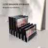 Acrylic Clear Eyeshadow Palette Organizer 7 Sectons Makeup Palette Organizer for Bathroom Countertops,Vanities view 4