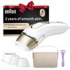 Braun Smart IPL, SilkExpert Pro 5: at Home Laser Hair Removal for Women and Men, Permanent Visible Hair Reduction in Hair Regrowth for Body & Face, Wide Head and Two Precision Heads, IPL5347 view 1