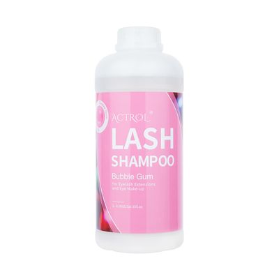 ACTROL Eyelash Extension Cleanser Bubble Gum 1L Natural Lash Extension Shampoo Professional Eyelid Foaming Cleanser Paraben & Sulfate Free Non-lrritating with Salon and Home Care