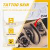 3MM Tattoo Fake Skin - Narkysus 10Pcs Tattoo Skin Practice 3MM Thick Fake Skin Blank Tattoo Practice 7.4x5.6" Double Sides Use for Beginners and Artists Tattoo Supplies view 2