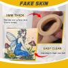 3MM Tattoo Fake Skin - Narkysus 10Pcs Tattoo Skin Practice 3MM Thick Fake Skin Blank Tattoo Practice 7.4x5.6" Double Sides Use for Beginners and Artists Tattoo Supplies view 4