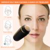 2PCS Oil Absorbing Roller Oil Absorbing Volcanic Face Roller Oil Roller for Face Oil Control Clean Mini Massage Portable view 2
