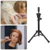 Mannequin Head Stand, Wig Stand Tripod, Adjustable Wig Head Stand Holder for Cosmetology Hairdressing Training, Hairdressing Head Tripod Mannequin Training Head Stand False Head Holder view 4
