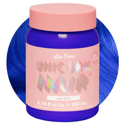 Lime Crime Unicorn Full Coverage Hair Dye, Peri Dust