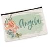 Bridesmaid Proposal Gifts - Personalized Makeup Bag for Women - 9 Colors - Custom Cosmetic Bag for Girls w/Name - Monogrammed Cosmetic Pouch - D2 view 1