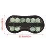 Sleeping Eye Mask, Soft Adjustable Jade Stones Eye Masks Magnet Therapy Eyeshade Eye Cover Masks for Sleeping Travel Naps, Home, Hotel(Green) view 4