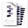 ohora Semi Cured Gel Nail Strips (N Lunar Eclipse) - Dark, Patterned, Works with Any UV/LED Lamps, Salon-Quality, Long Lasting, Easy to Apply & Remove - Includes 2 Prep Pads, Nail File & Wooden Stick view 1