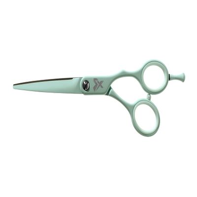 Cricket Shear Xpressions It's All Good 5.75" Professional Hair Cutting Scissors - Barber Scissors, Japanese Stainless Steel for Stylists & Home Use, Dr. Everything Will Be Alright, Mint