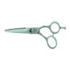 Cricket Shear Xpressions It's All Good 5.75" Professional Hair Cutting Scissors - Barber Scissors, Japanese Stainless Steel for Stylists & Home Use, Dr. Everything Will Be Alright, Mint view 1