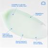 DUNE SUNCARE The Bod Guard - Award-Winning Clear Invisible Gel Body Sunscreen - Broad Spectrum SPF 30 Protection, 72 Hour Hydration, 40 Mins. Water Resistant, Reef Friendly, Non-Greasy (8.4 Fl Oz) view 3