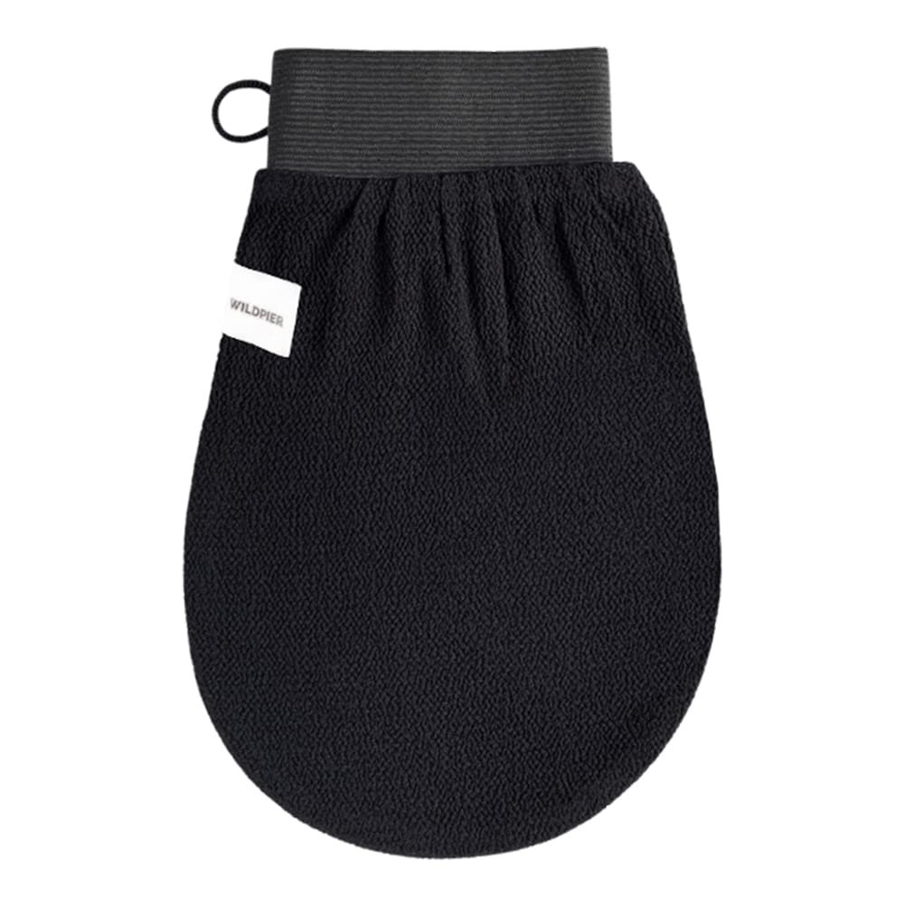 Wildpier Beauty Luxe Deep Exfoliating Glove - Biodegradable Viscose, Body Exfoliator Improves Skin Texture, Exfoliating Face Scrub Reduces Acne, Dead Skin Remover for Body, Body Scrubber Exfoliator