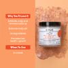 dpHUE Apple Cider Vinegar Scalp Scrub - 9 oz, Pack of 2 - Natural Exfoliating Scrub & Dry Scalp Treatment - With Pink Himalayan Sea Salt, Aloe Vera & Avocado Oil - Gluten Free, Vegan view 3