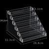 DNYSYSJ Cos-metic Makeup Organizer,6 Layers Rack Nail Polish Acrylic Clear Makeup Display Stand Rack Organizer view 2