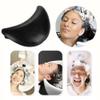 Salon Neck Pillow for Hair Wash Basin Hairdressing Salon Spa Silicone Neck Support Hair Washing Neck Rest Suction Pillow Shampoo Bowl Gel Pillow Headrests Cushion, Black view 2