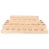 Zerodeko Wooden Display Stand Organizer Box for Bottles Case Smooth Finish Storage for Home and Spa view 1