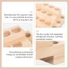 Zerodeko Wooden Display Stand Organizer Box for Bottles Case Smooth Finish Storage for Home and Spa view 2