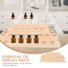Zerodeko Wooden Display Stand Organizer Box for Bottles Case Smooth Finish Storage for Home and Spa view 4