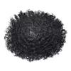 Afro Men Toupee Durable Fine Mono Base Curly African Wavy Hair Pieces For Black Men Mono Lace PU around 100% European Human Hair Easy To Install Hair Replacement Weave Unit For African American Men (12mm -6x9", #1 jet black -110% light to medium dens view 4