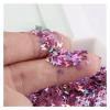HANRUO Ultrathin 4mm Butterfly Sequins Nail Glitter Paillettes PET Sequin Nails Art Manicure DIY Material 10G (Color : Mix Colors) view 2