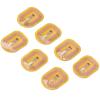ZJchao Nail Stickers, 7pcs NFC Lighting Nail Art Stickers, Self-Adhesive, Intelligent, DIY Decoration, Dark Blue, White, Light Blue, Red, Yellow, Green view 1