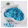 HANRUO Ultrathin 4mm Butterfly Sequins Nail Glitter Paillettes PET Sequin Nails Art Manicure DIY Material 10G (Color : 5 Light Blue) view 1